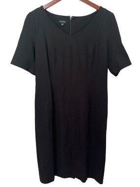 Talbots Women’s Size 10 Black Short Sleeve Dress NWT $119 MSRP